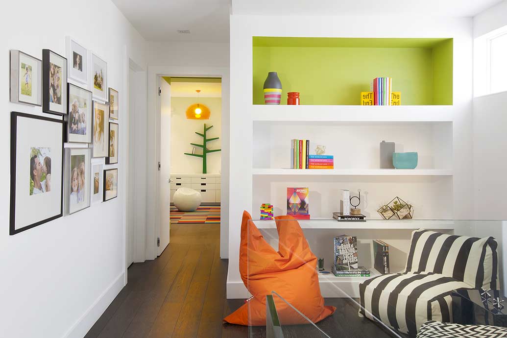 Inspiring Color Blocked Interiors by DKOR Interiors