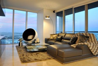 Contemporary Decorating Project In Miami's Brickell Neighborhood 1