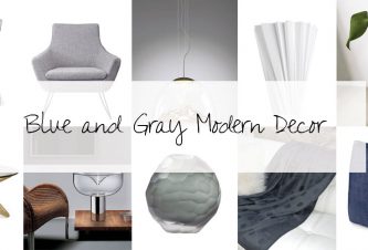 Designer Picks: Blue And Gray Modern Decor 9