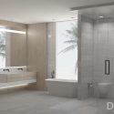 Bathroom Designs In A Contemporary Oceanfront Retreat