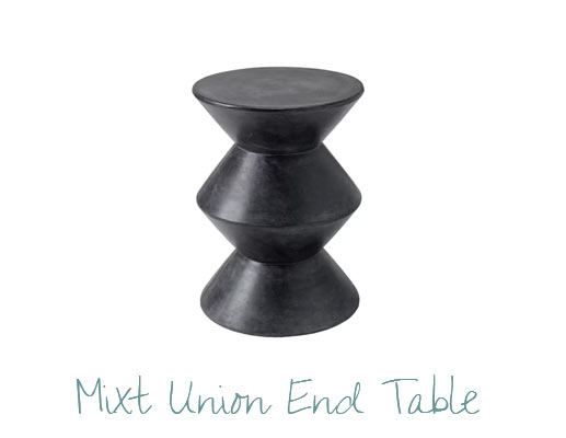 Stylish Room Design by Miami Interior Designers - Mixt Union End Table