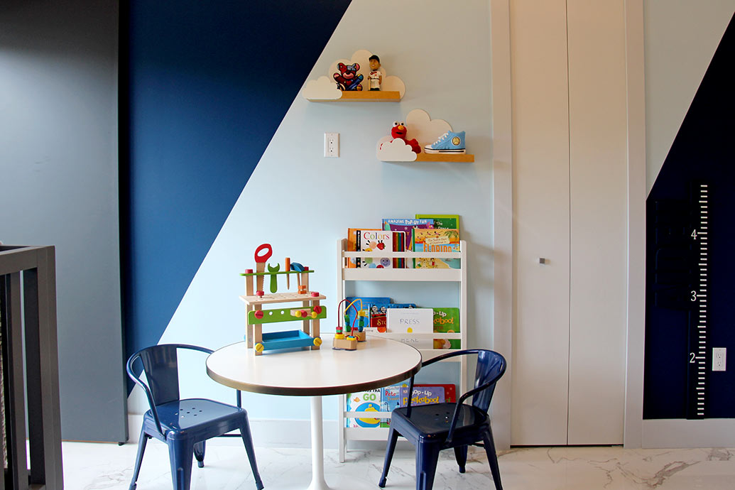 toddler bedroom play area