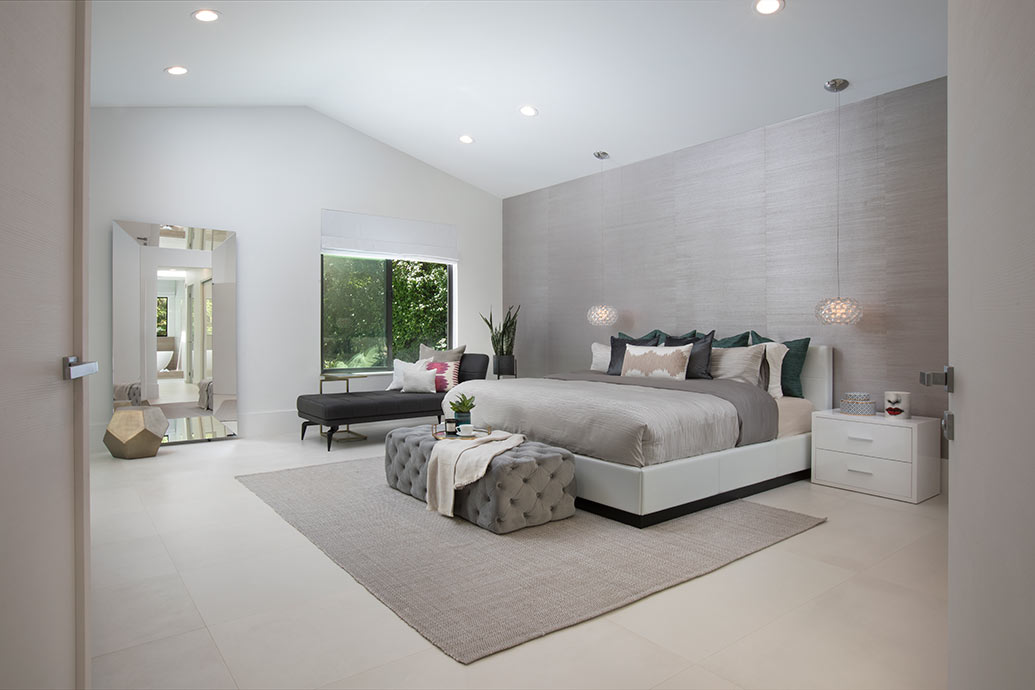 Master bedroom design by DKOR Interiors