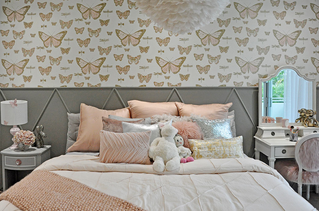 Little girl’s bedroom by DKOR Interiors