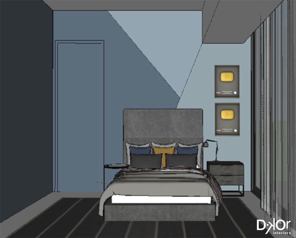 Condo Interior Design - Boys Bedroom Ideas