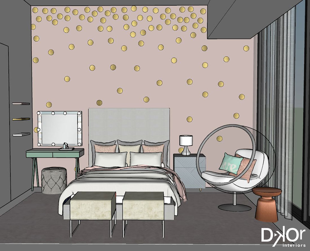 Girl Bedroom Ideas - Sunny Isles Design