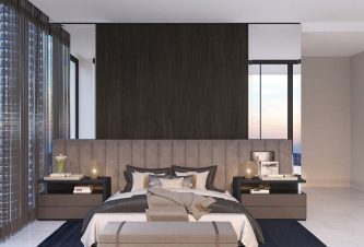 Condo Interior Design - Master Bedroom