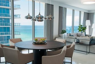 Sunny Isles Condo Design - Living Spaces By DKOR Interiors