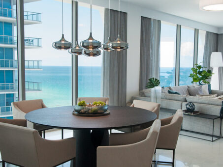 Sunny Isles Condo Design - Living Spaces By DKOR Interiors