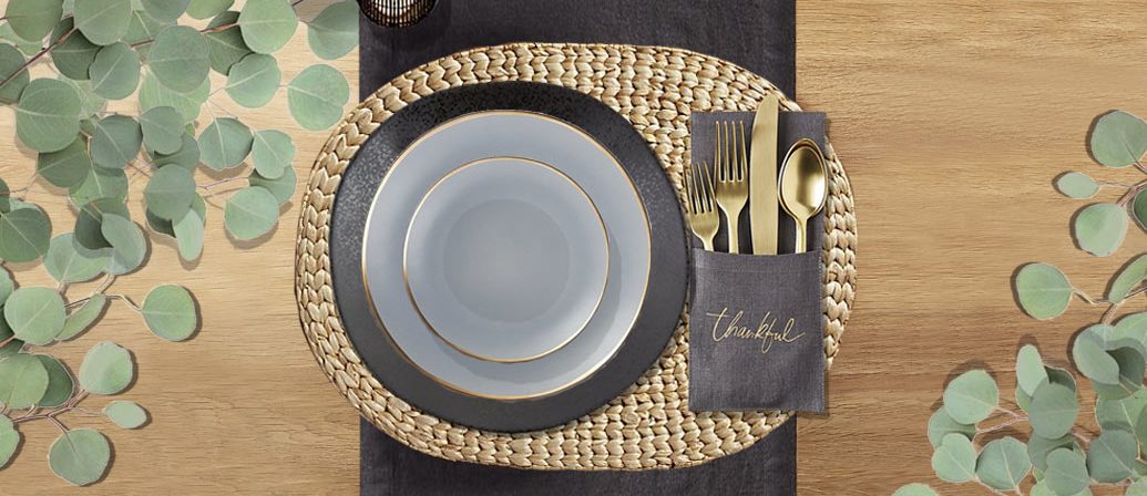 Thanksgiving Table Setting Ideas - Crate And Barrel Selections