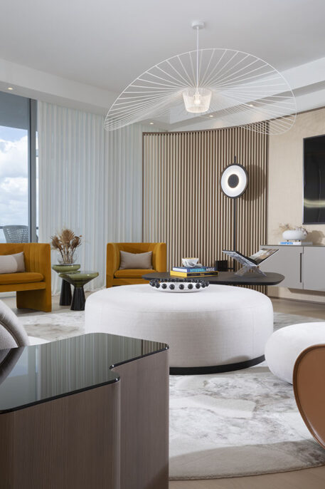 Modern Beachfront Living Room Design