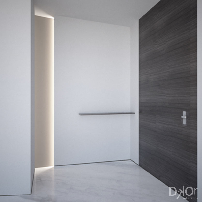 Modern Master Bedroom - Entrance by DKOR Interiors