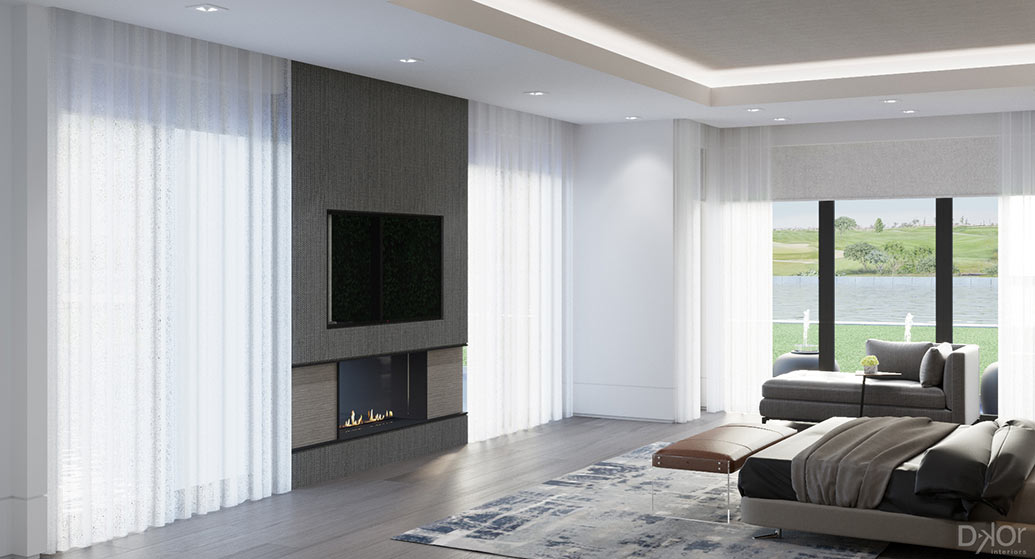Luxury Interior Design - Palm Beach Master Bedroom