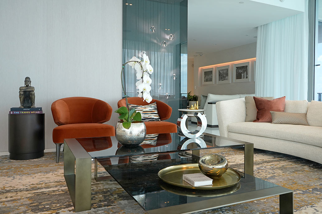 Miami Condo Design - Chateau Residences by DKOR Interiors