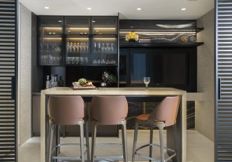 Modern Home Bar Design By DKOR Interiors