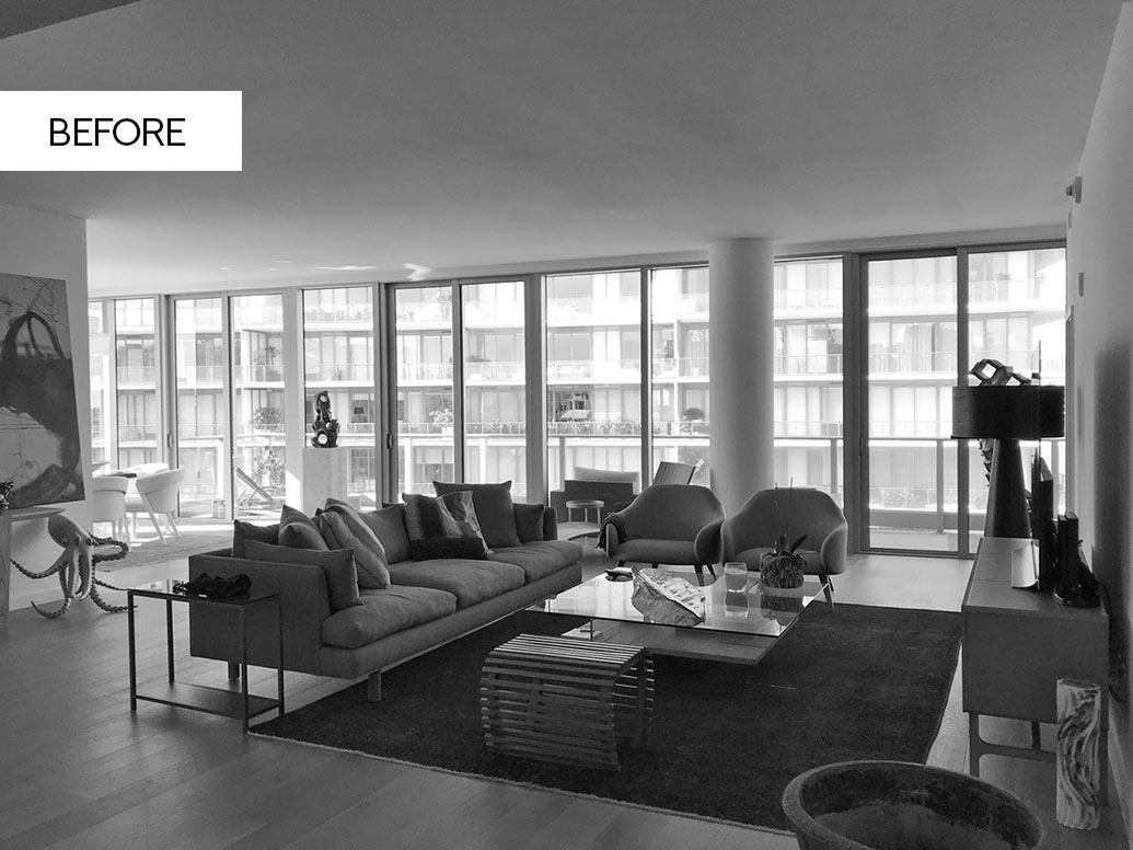 View of Interior Decoration a Miami Beach Condo | DKOR Interiors