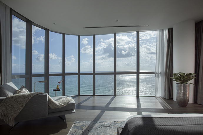 Luxury Beachfront Bedroom view Oceanfront Views