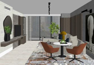 Bachelor Pad Living Room Design
