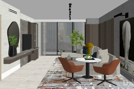 Bachelor Pad Living Room Design
