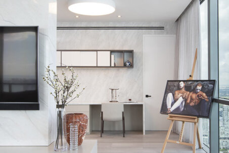 Asian Penthouse Design - Residential Project┃DKOR Interiors