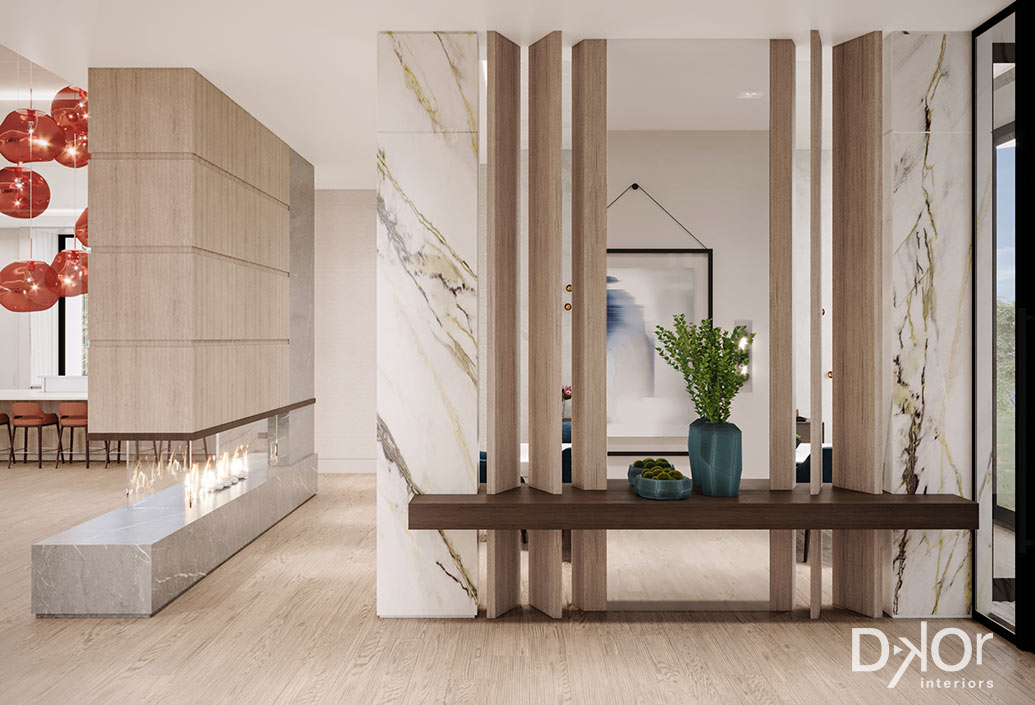 Palm Beach Interior Design Project - Foyer Design