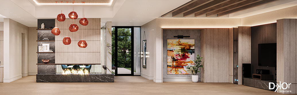 Palm Beach Interior Design Project - Living Room Design