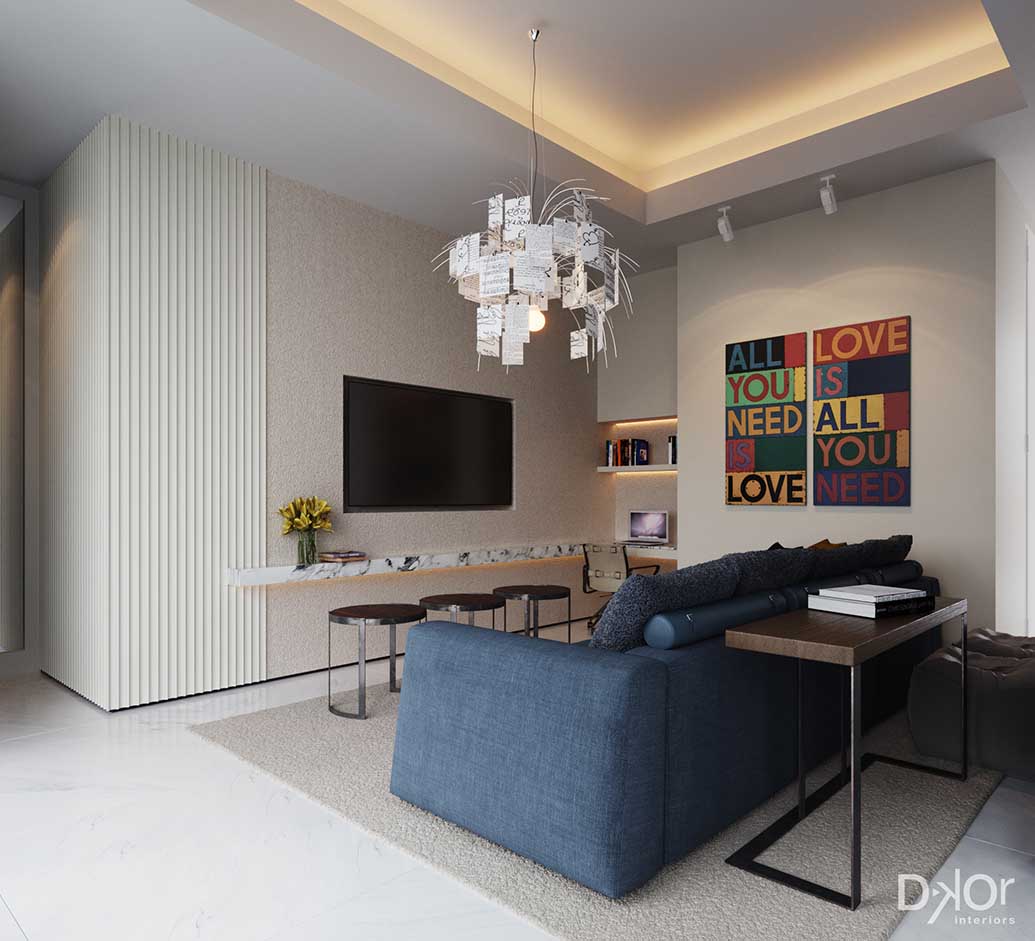 Condo at The Estates at Acqualina - Design by DKOR Interiors