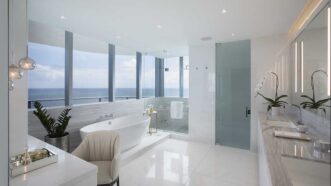 Bathrooms With Luxury Ocean Views
