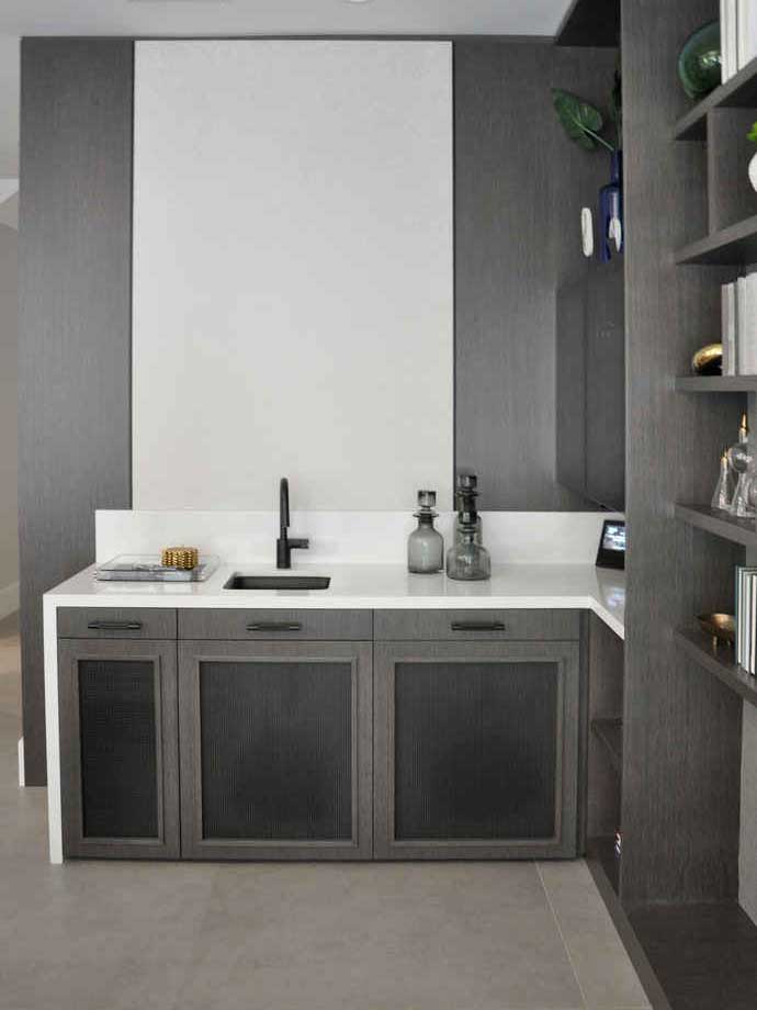 kitchen design gray color