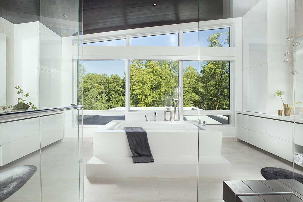 Luxury Bathroom Design by DKOR Interiors in Canada