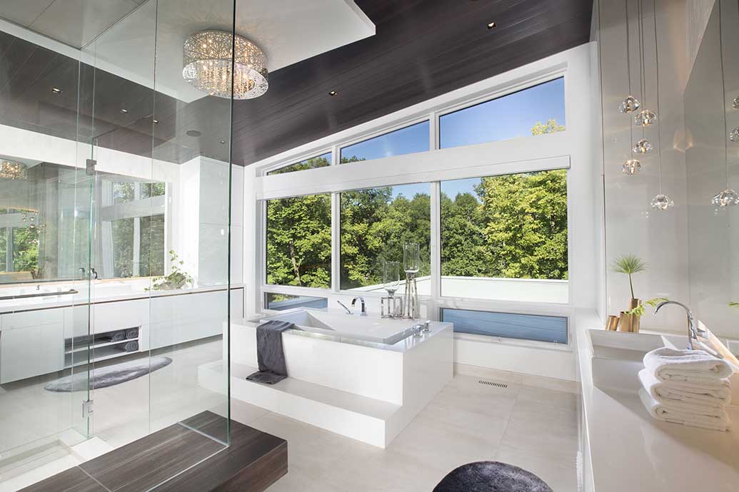 Luxury Bathroom Design by DKOR Interiors in Canada