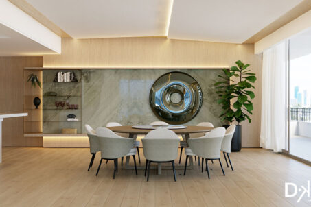 Dreamy Escape: A water reflections Home Design | DKOR Interiors