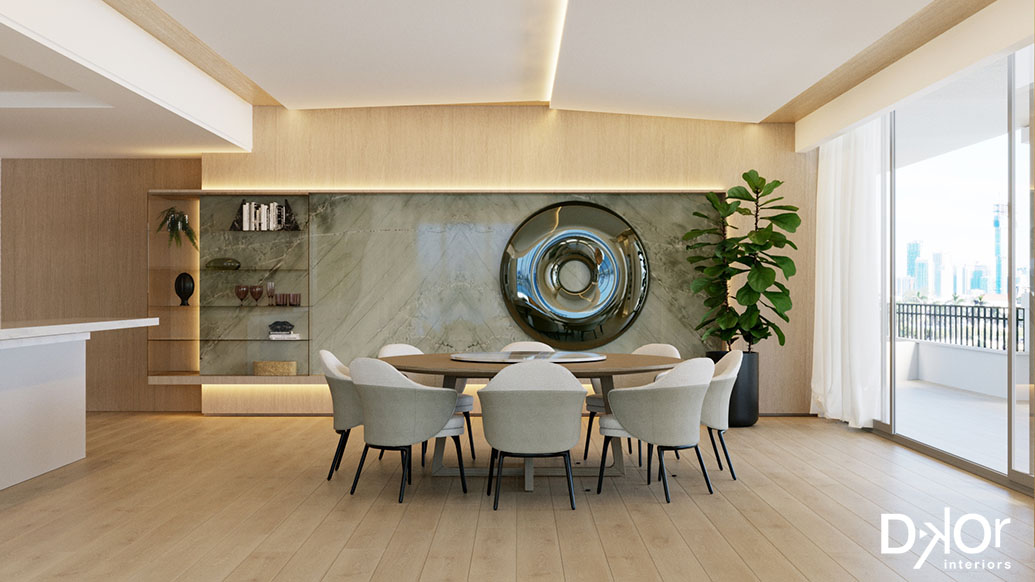 Fisher Island Condo Inspired by the Sea | DKOR Interiors