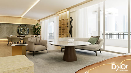 Fisher Island Condo Inspired by the Sea | DKOR Interiors