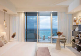 Beautiful Bedroom Design With Beachfront View