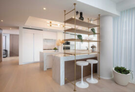 Kitchen Design In A Beachfront Condo At The Auberge Beach Residences