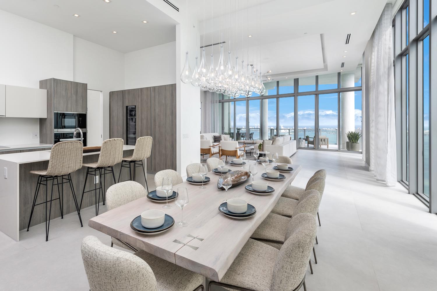 Photo inspiration: Visual Reference: Sophisticated Design Highlighting Special Features In A Penthouse