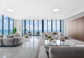 Interior Decoration For A Large Living Room Penthouse