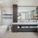 Bathroom Makeover: A Chic Modern Master In Hollywood, Florida