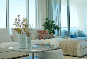 Living Room Design In Sunny Isles Florida