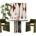 Moody Spring Decorating For Your Dining Room