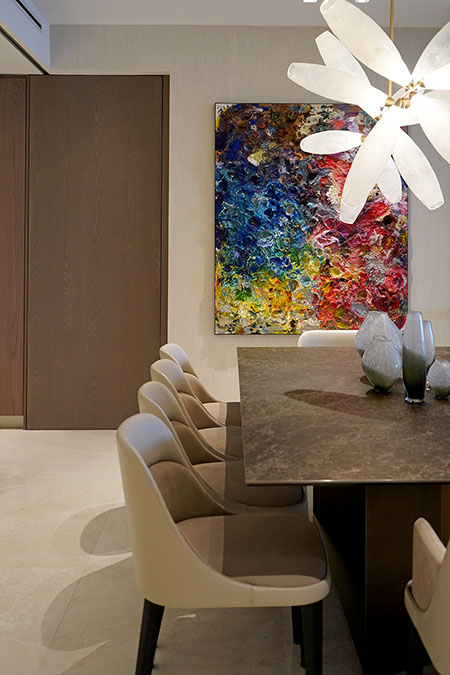 A Creative Turnberry Sunny Isles Dining Room Interior Design