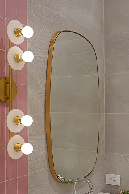 Cute Girly Bathroom Ideas Mirror