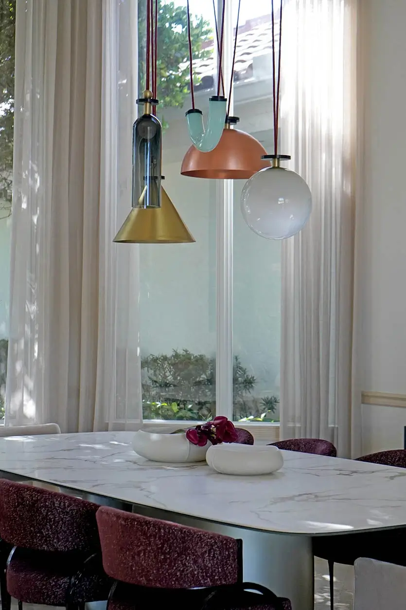 A Celestial Dining Room Before and After | DKOR Interiors