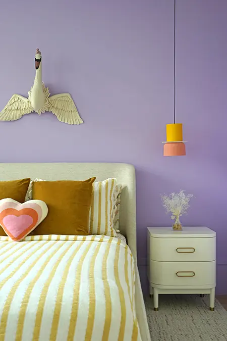 Yellow And Purple Bedroom Ideas