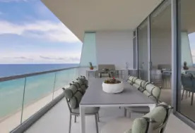 Ocean Elegant Home Design Terrace