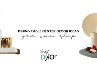 Dining Table Center Decor Ideas