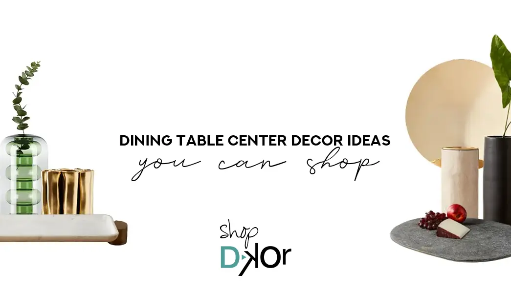 dining table center decor ideas