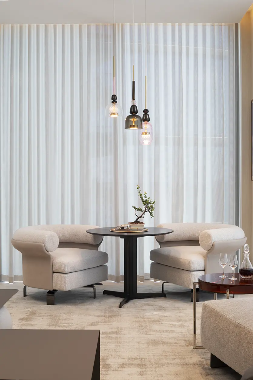 An Elegant Living Room Wall Unit | DKOR Interiors
