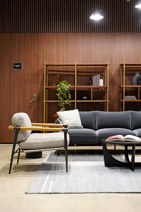 Commercial Interiors: Office Building Hallway│DKOR Interiors